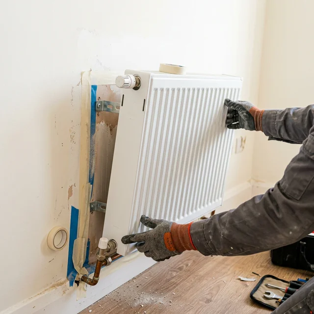 Демонтаж радиаторов